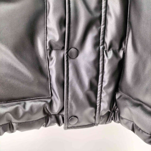 ヘルレイザー HELLRAZOR FAUX LEATHER DOWN JACKET フェイクレザーダウンジャケット メンズ JPN:L