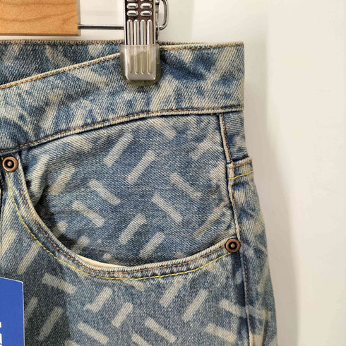 エルエフワイティー LFYT LASER PROCESSED 5 POCKET WASHED DENIM PANTS BAGGIE FIT 5ポケットバギーデニム メンズ 32