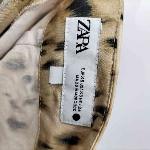 ザラ ZARA アニマルプリント パンツ レディース