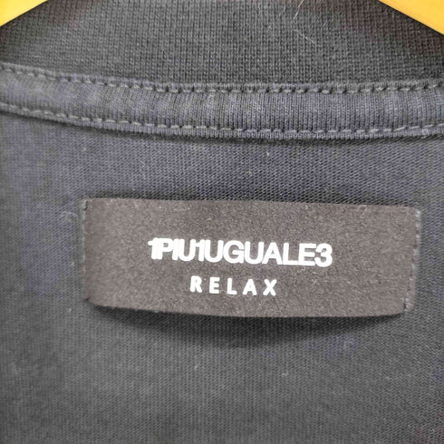 ウノピゥウノウグァーレトレリラックス 1PIU1UGUALE3 RELAX 総柄バックプリントL/Sシャツ メンズ import:XL