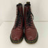 ドクターマーチン Dr.Martens 8ホールブーツ バーガンディ レディース