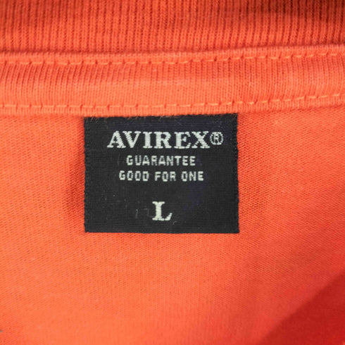 アヴィレックス AVIREX NAVAL PATCH LONG SLEEVE T-SHIRT メンズ JPN:L