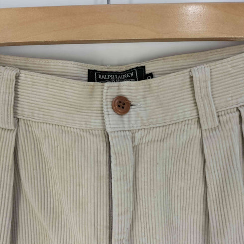 ポロカントリーラルフローレン POLO COUNTRY RALPH LAUREN 2タック コーデュロイショーツ ショートパンツ レディース 9