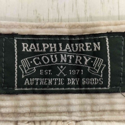 ポロカントリーラルフローレン POLO COUNTRY RALPH LAUREN 2タック コーデュロイショーツ ショートパンツ レディース 9