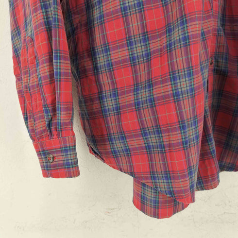 パタゴニア patagonia ポルトガル製 ヘリンボーンチェックシャツ メンズ JPN:L