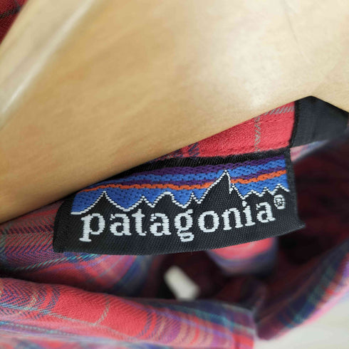 パタゴニア patagonia ポルトガル製 ヘリンボーンチェックシャツ メンズ JPN:L