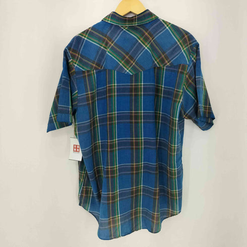 PLAINS 70S~80S ウエスタン チェック S/S シャツ メンズ JPN:L