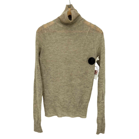 ラフシモンズ RAF SIMONS 08AW モヘア混 ハイネック ダーツ ニット メンズ EUR:46
