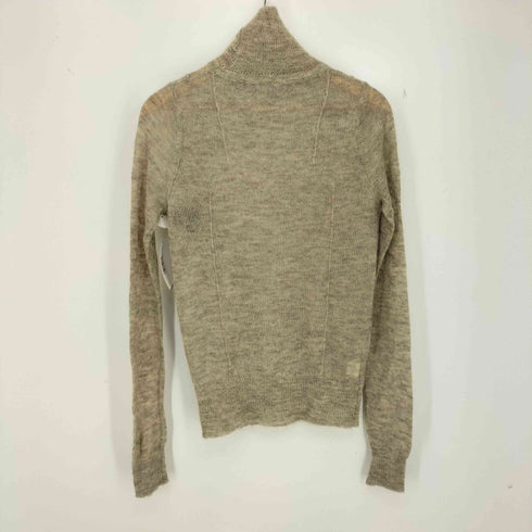 ラフシモンズ RAF SIMONS 08AW モヘア混 ハイネック ダーツ ニット メンズ EUR:46