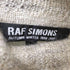 ラフシモンズ RAF SIMONS 08AW モヘア混 ハイネック ダーツ ニット メンズ EUR:46