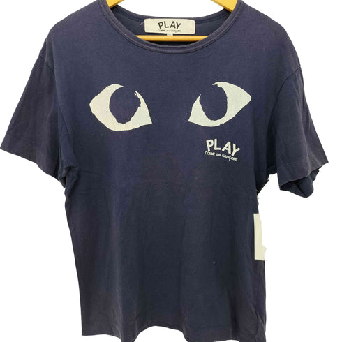プレイコムデギャルソン PLAY COMME des GARCONS プリントロゴ Tシャツ メンズ XL