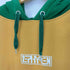 ZEPHYREN フロント刺繍 2トーン プルオーバーパーカー メンズ import:M