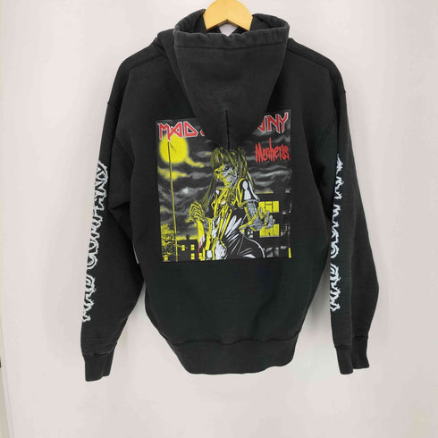MAD COMPANY 両面プリント プルオーバーパーカー メンズ import:XL