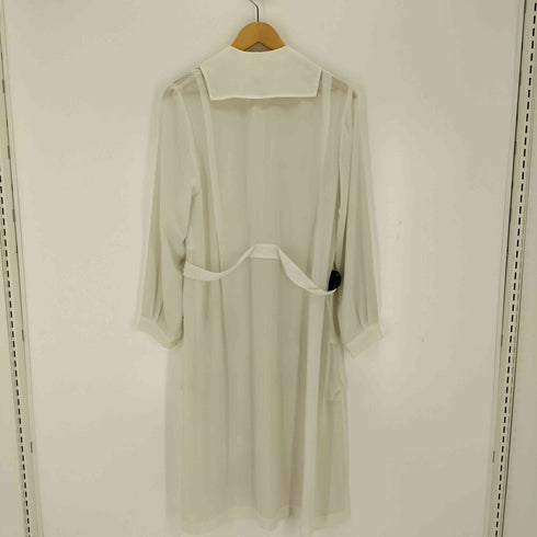 ローブドシャンブルコムデギャルソン robe de chambre COMME des GARCONS シア― ロングシャツコート レディース