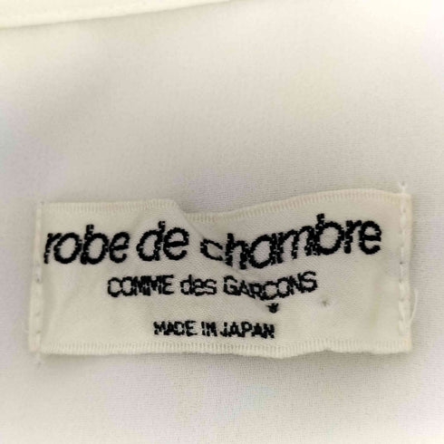 ローブドシャンブルコムデギャルソン robe de chambre COMME des GARCONS シア― ロングシャツコート レディース