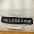 YOU LOOK GOOD ロゴプリント L/S Tシャツ メンズ