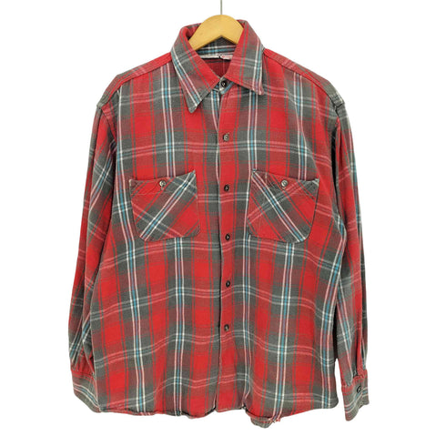 ディッキーズ Dickies BUCKEYE チェック L/S コットンネルシャツ ボックス メンズ