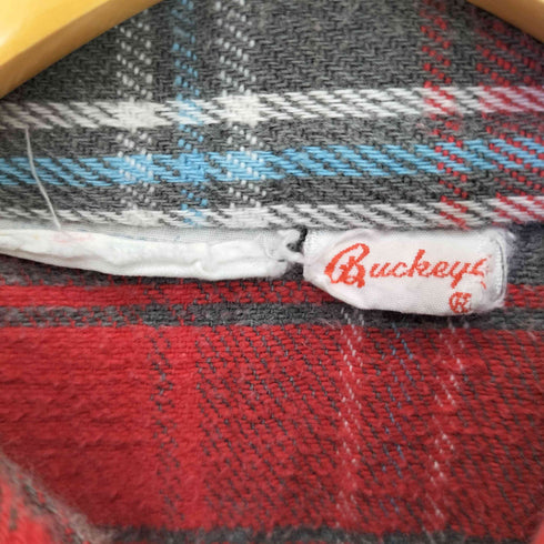 ディッキーズ Dickies BUCKEYE チェック L/S コットンネルシャツ ボックス メンズ
