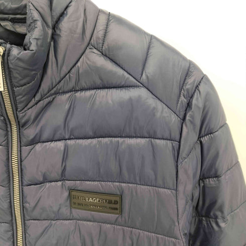 カールラガーフェルド Karl Lagerfeld GUNMETAL PUFFER JACKET メンズ EUR:46