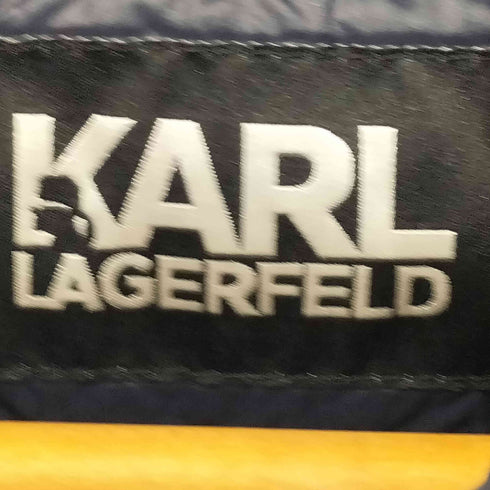 カールラガーフェルド Karl Lagerfeld GUNMETAL PUFFER JACKET メンズ EUR:46