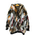 ノーアイディーブラック NO ID.BLACK 19AW MIXフェイクファーフーデッドBLZ シャギー ブルゾン メンズ ONE SIZE