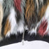 ノーアイディーブラック NO ID.BLACK 19AW MIXフェイクファーフーデッドBLZ シャギー ブルゾン メンズ ONE SIZE