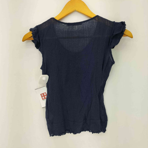 マリテフランソワジルボー MARITHE FRANCOIS GIRBAUD ボタン裏デザイン S/S シアーブラウス レディース JPN:S