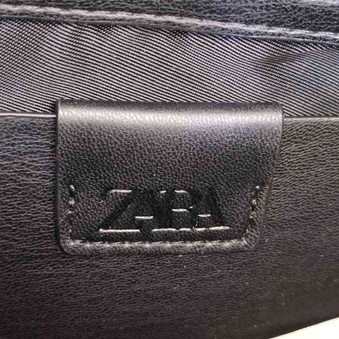 ザラ ZARA フェイクレザーショルダーバッグ レディース