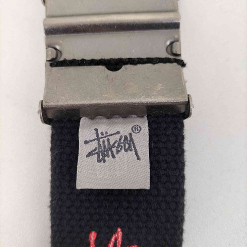 ステューシー Stussy マルチカラーロゴ刺繍 ガチャベルト メンズ