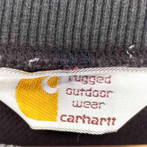 カーハート Carhartt 復刻 三角タグ ロゴ刺繍 クルーネック スウェット トレーナー メンズ XL