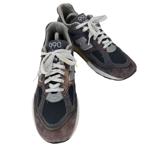 ニューバランス NEW BALANCE USA製 M990NV2 ローカットスニーカー メンズ JPN:27.5