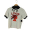 イーアールエル ERL Hurt lover t-shirt スローガンTEE メンズ 12A