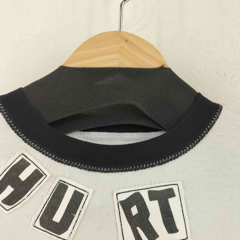 イーアールエル ERL Hurt lover t-shirt スローガンTEE メンズ 12A