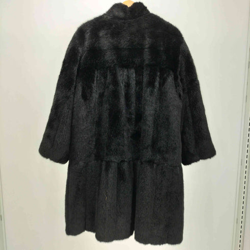 MONTEAZURU フランス製 フェイクファーコート レディース 40