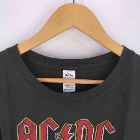 クルーネック バンドTシャツ メンズ import:L