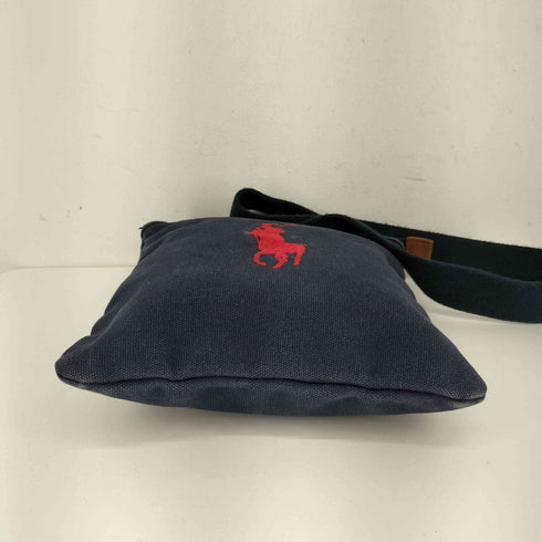 ラルフローレン RALPH LAUREN ビッグポニー刺繍 ミニキャンバスショルダーバッグ メンズ
