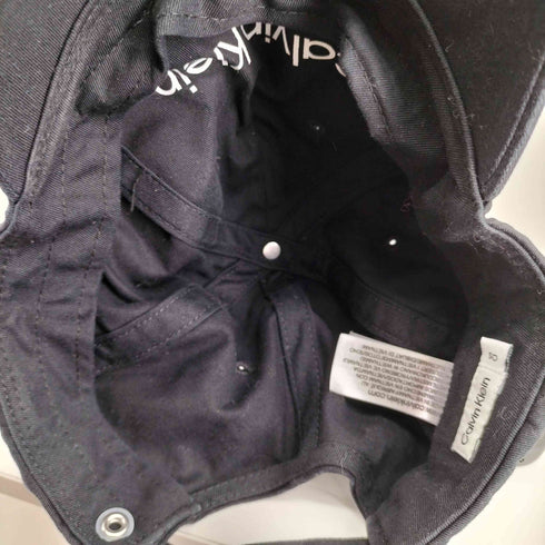 カルバンクライン CALVIN KLEIN ロゴパッチ 6パネルキャップ メンズ os