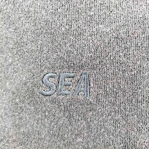 ウィンダンシー WIND AND SEA フロントロゴ パイル地スウェットセットアップ メンズ