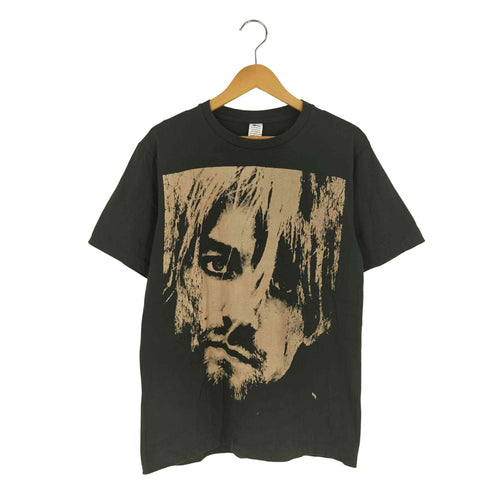 クルーネック バンドTシャツ メンズ import:L