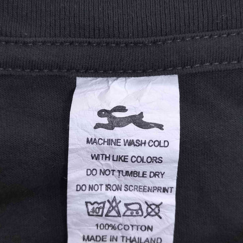 クルーネック バンドTシャツ メンズ import:L