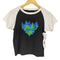 エックスガール X-girl 24SS BURNING HEART RAGLAN S/S BABY TEE レディース JPN:M