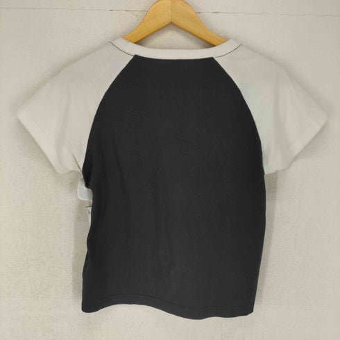 エックスガール X-girl 24SS BURNING HEART RAGLAN S/S BABY TEE レディース JPN:M