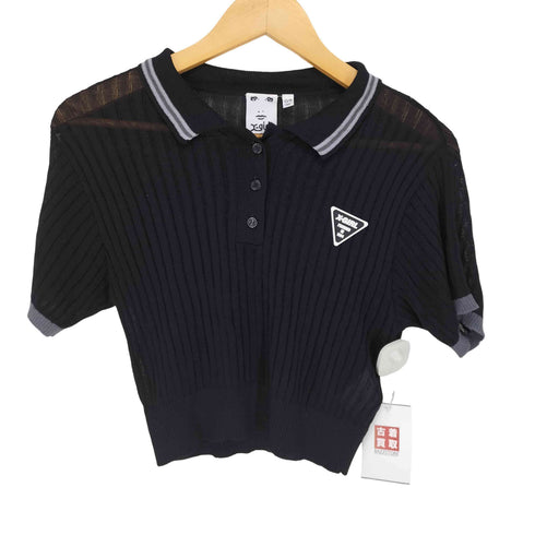 エックスガール X-girl 24SS RIB KNIT POLO レディース ONE SIZE