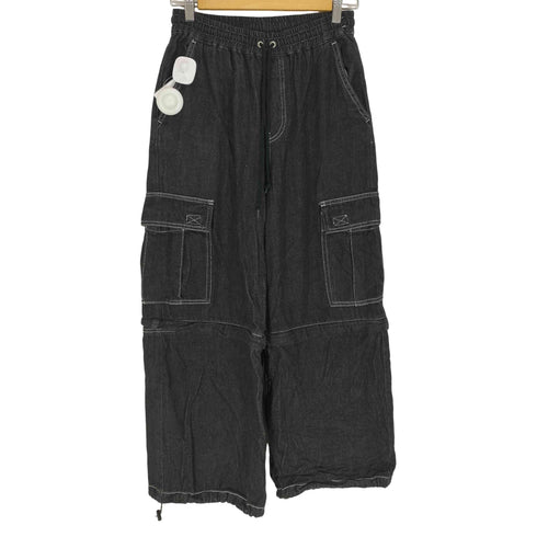 エックスガール X-girl 24SS 2WAY WIDE LEG CARGO PANTS レディース JPN:S