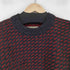 エルエルビーン L.L.Bean 80S MADE IN NORWAY ウールレーヨン混 バーズアイニット メンズ JPN:M