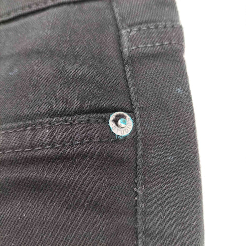 アクネストゥディオズ ACNE STUDIOS skin 5 black ストレッチスリムパンツ レディース 26/32