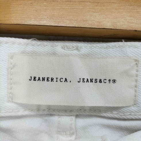 JEANERICA フレアホワイトデニム レディース 25/32