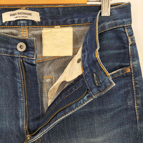 ジュンヤワタナベコムデギャルソンデニム JUNYA WATANABE COMME des GARCONS DENIM ジュンヤワタナベDenimビンテージdenimデザインストレートパンツ S メンズ JPN:S