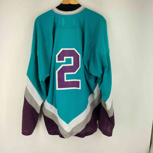 HOOTER 90S MADE IN USA メッシュ ゲームシャツ ホッケーシャツ メンズ JPN:XL