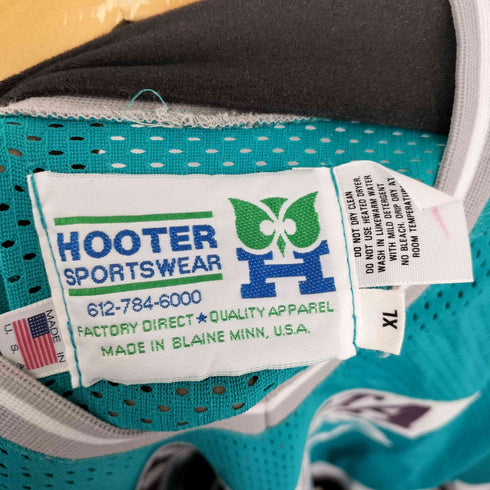 HOOTER 90S MADE IN USA メッシュ ゲームシャツ ホッケーシャツ メンズ JPN:XL